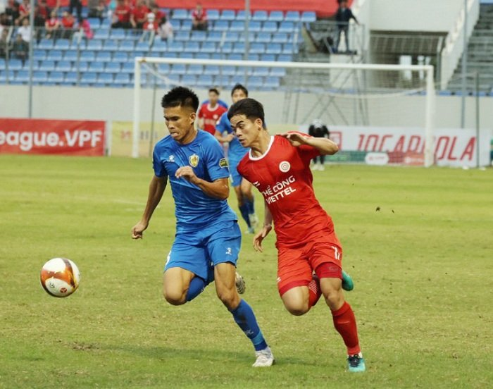 Hàng công kém duyên, Thể Công-Viettel thua Quảng Nam FC 0-2